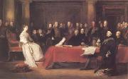Sir David Wilkie, THe First Council of Queen Victoria (mk25)